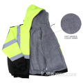 Veste réfléchissante de sécurité de la construction de classe 3 High VIS